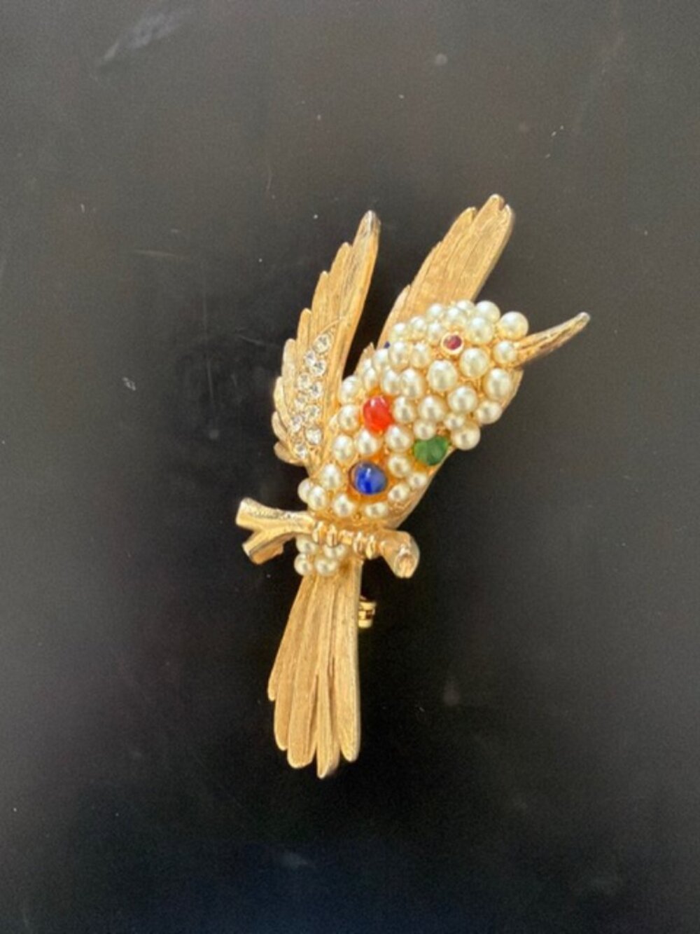 Hummingbird Brooch